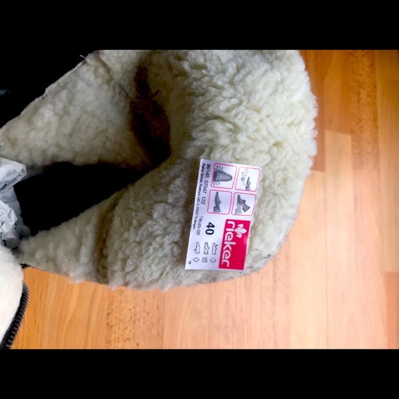 Women warm  lather boots - Picture 6 of 6